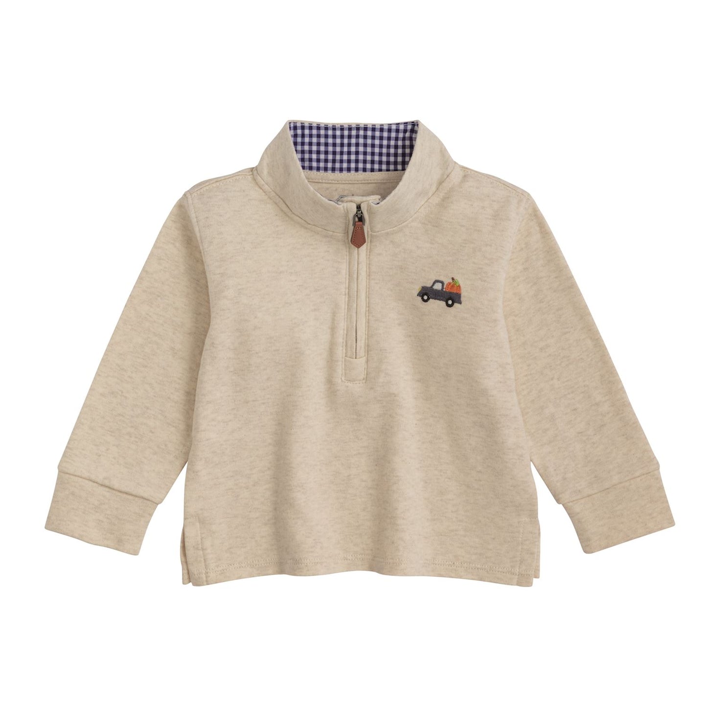 Toddler Pumpkin Truck Quarter Zip