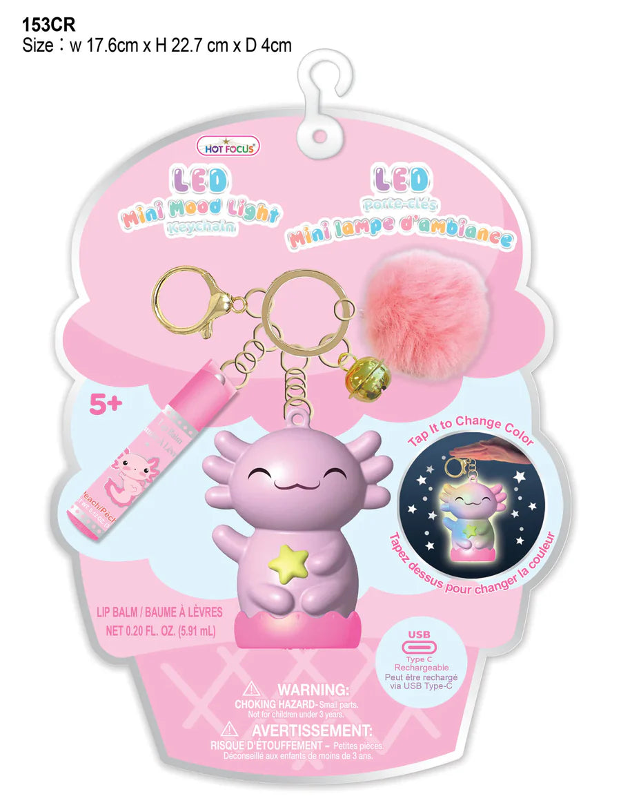 Mini Mood Light Keychain - Critters