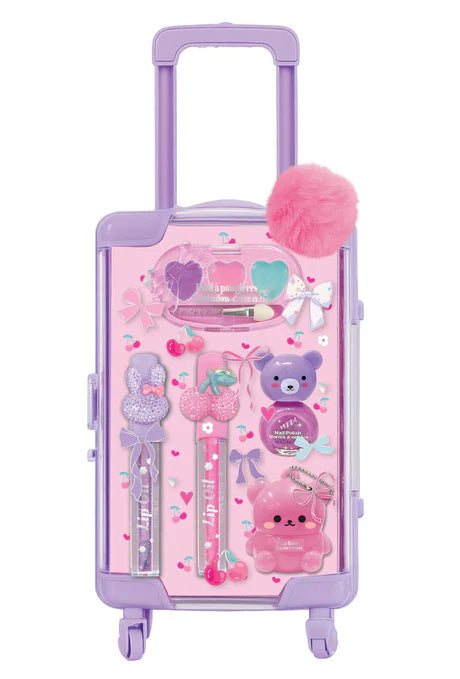 Mini Luggage Beauty Kit - Cherry