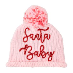 Pink Santa Baby Sparkle Hats