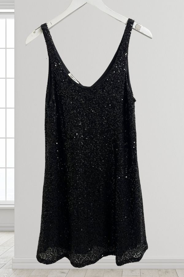 FORMAL SEQUIN COCKTAIL DRESS