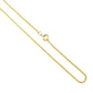 Gold Filled 1.2mm Box Chain Necklace