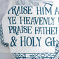 Doxology Hymn Tea Towel