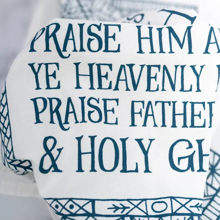 Doxology Hymn Tea Towel