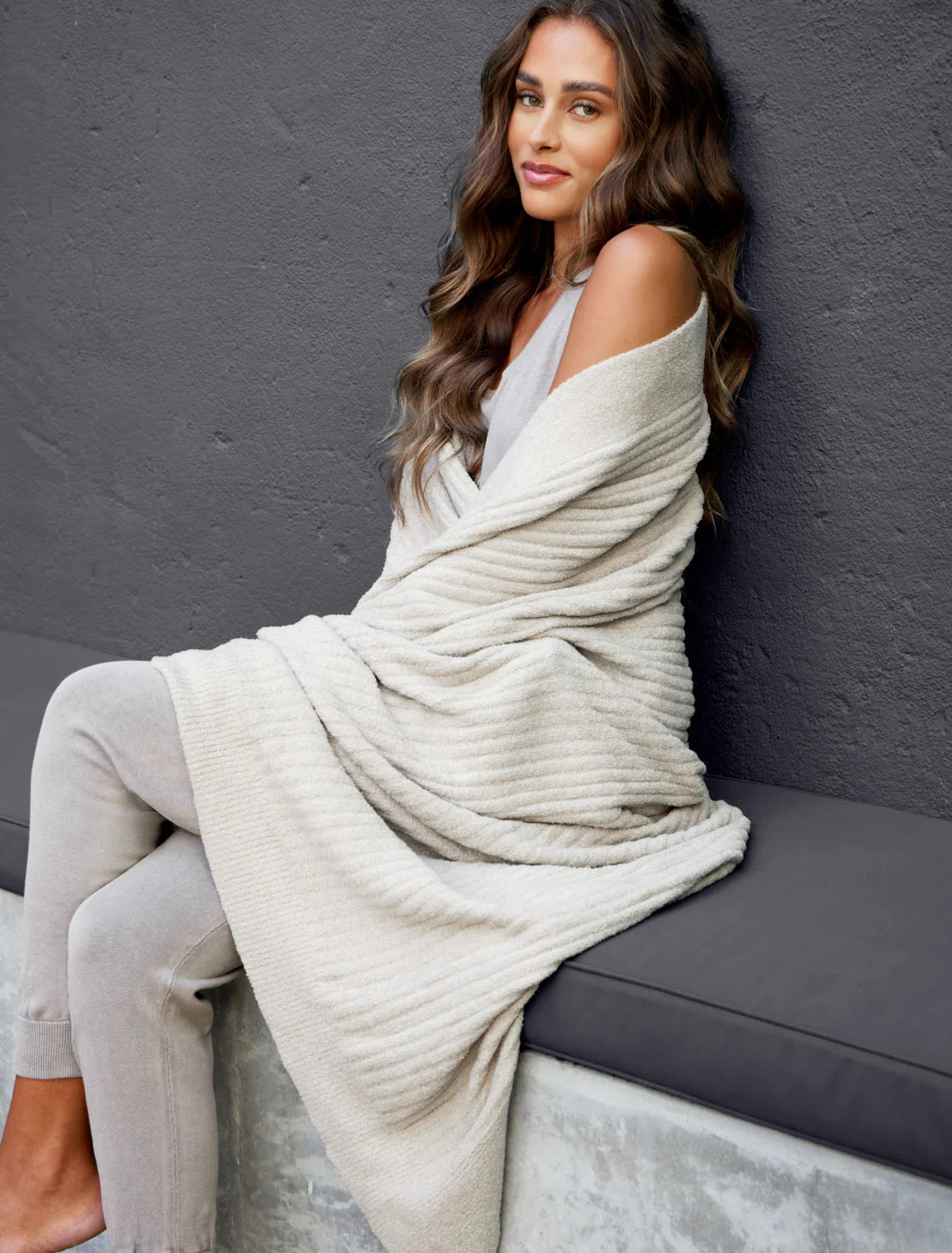 Barefoot Dreams CozyChic® Lite Ribbed Throw