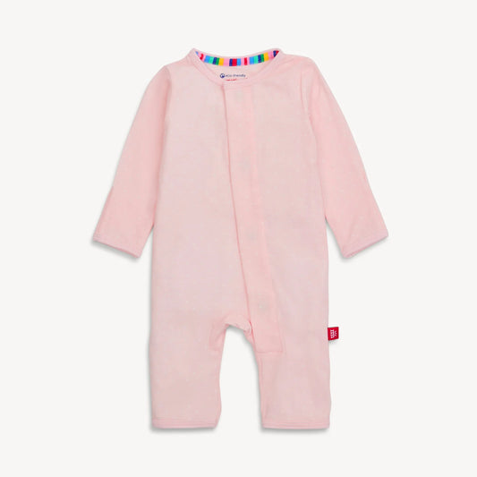 Pin Dot Pink Modal Magnetic Coverall
