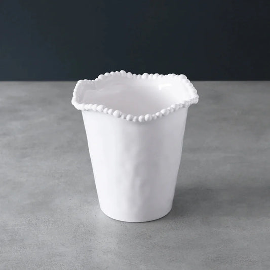 VIDA Alegria Kitchen White Utensil Holder
