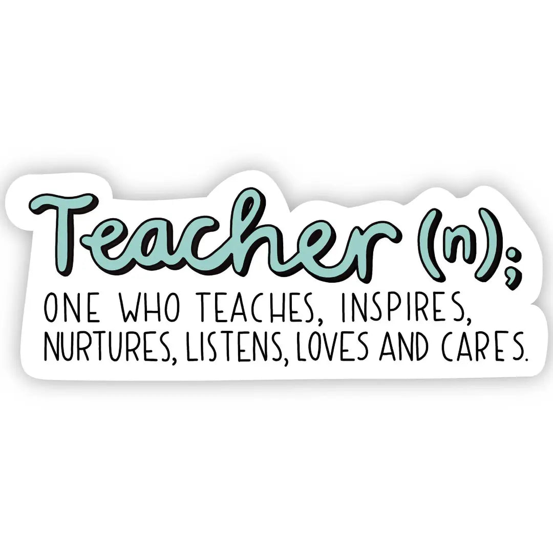 Teacher Vinyl Sticker