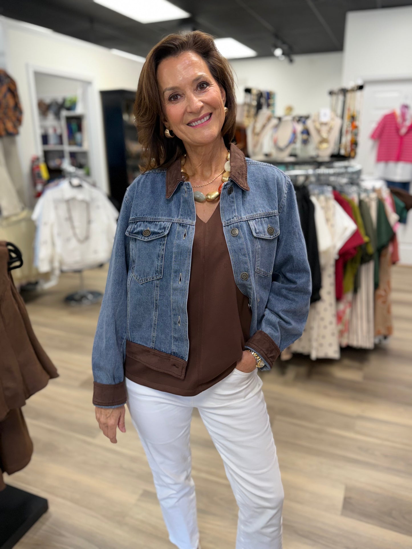 Taryn Suede Jacket