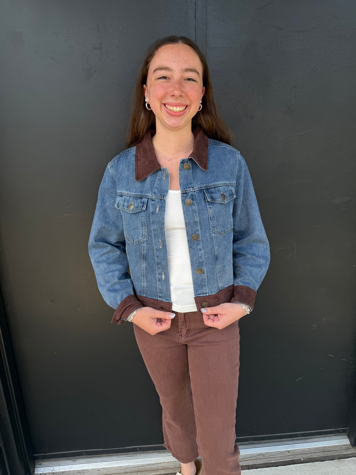 Taryn Suede Jacket