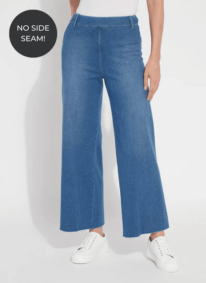 Erin Hi Waist Wide Leg Denim Pant