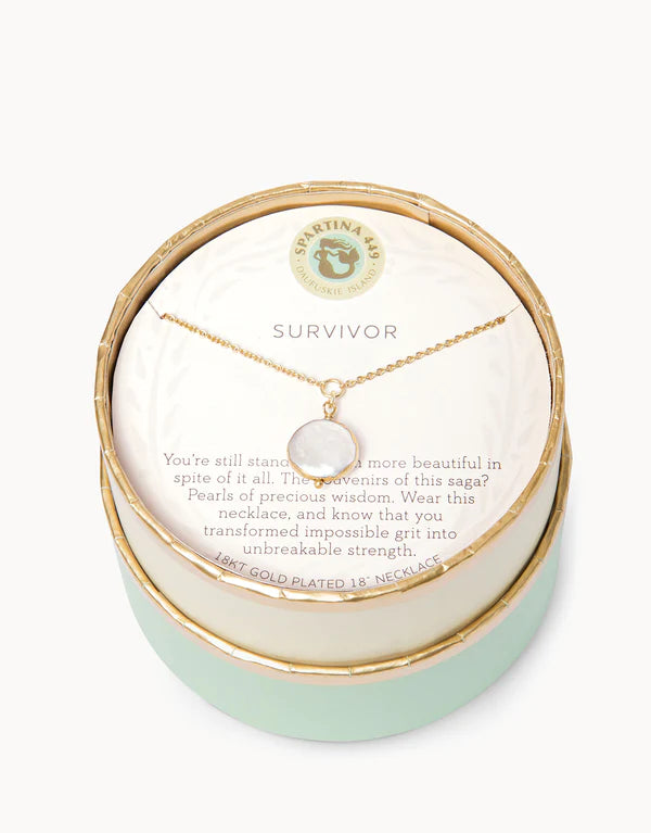 Survivor Coin Necklace