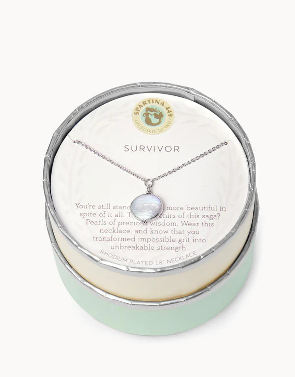 Survivor Coin Necklace