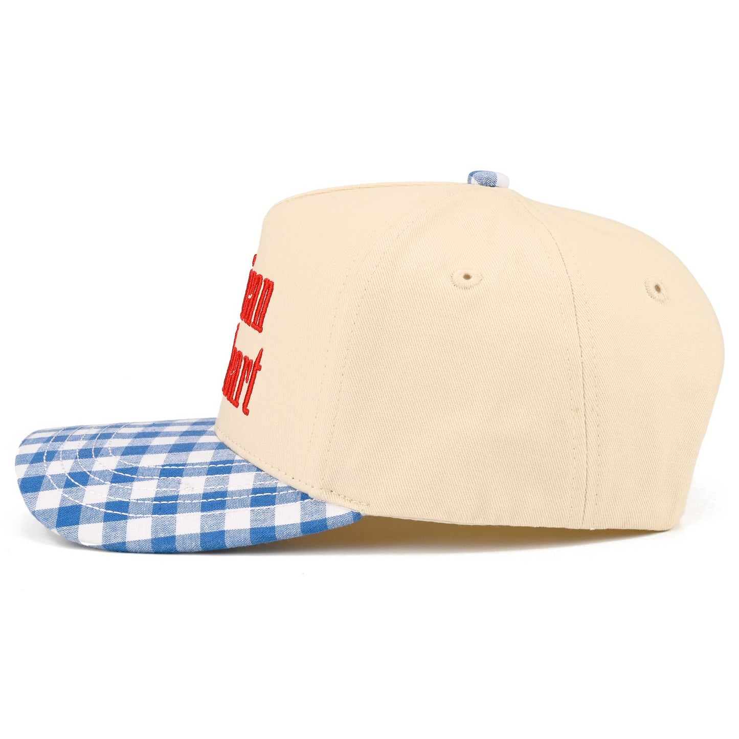 AMERICAN SWEETHEART Letter on Two Tone Trucker Hat
