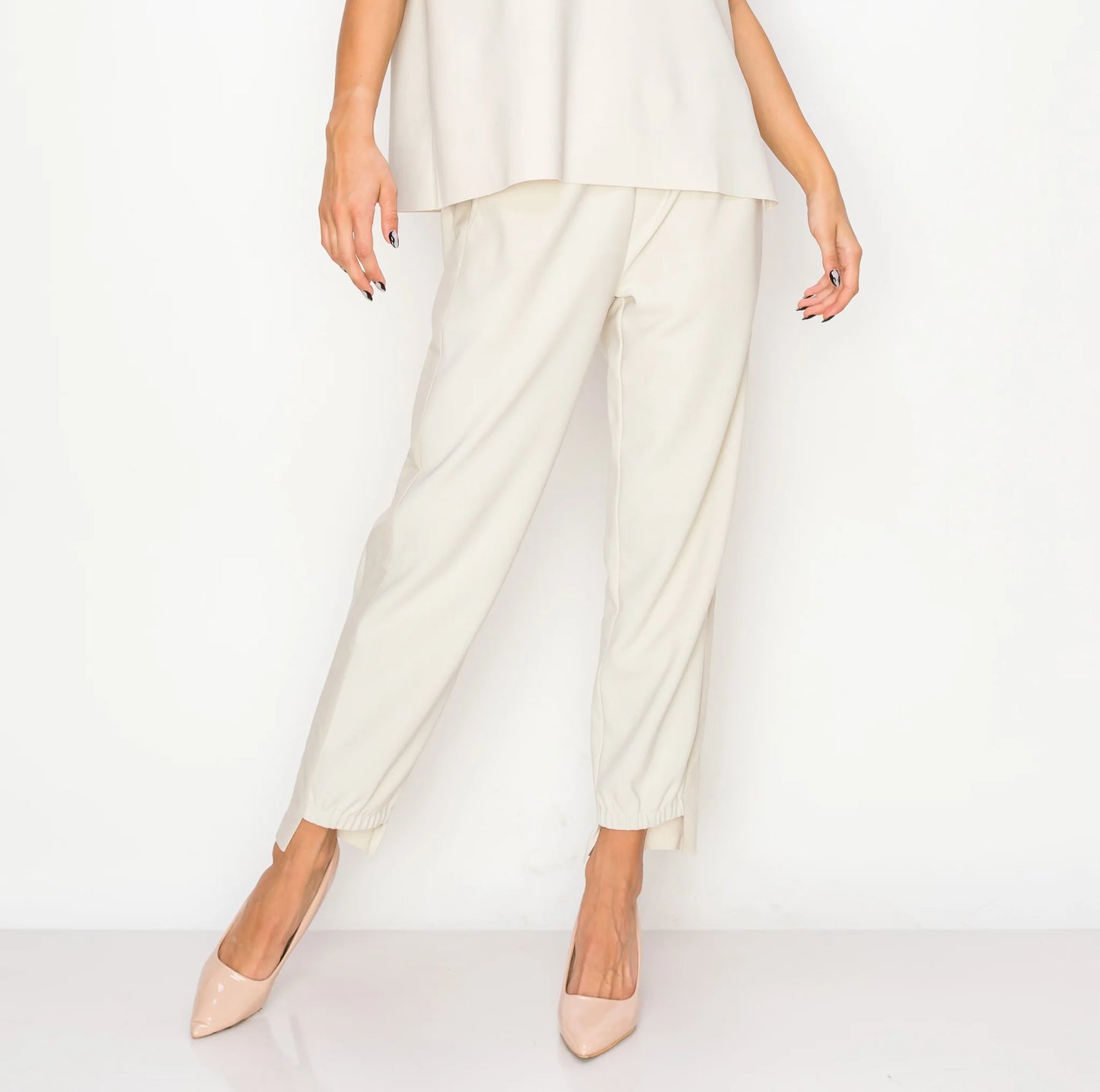 Katie Crepe Knit Pants