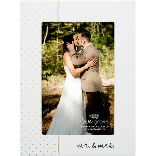 Mr. & Mrs. 5.5" x 7.5" MDF Frame