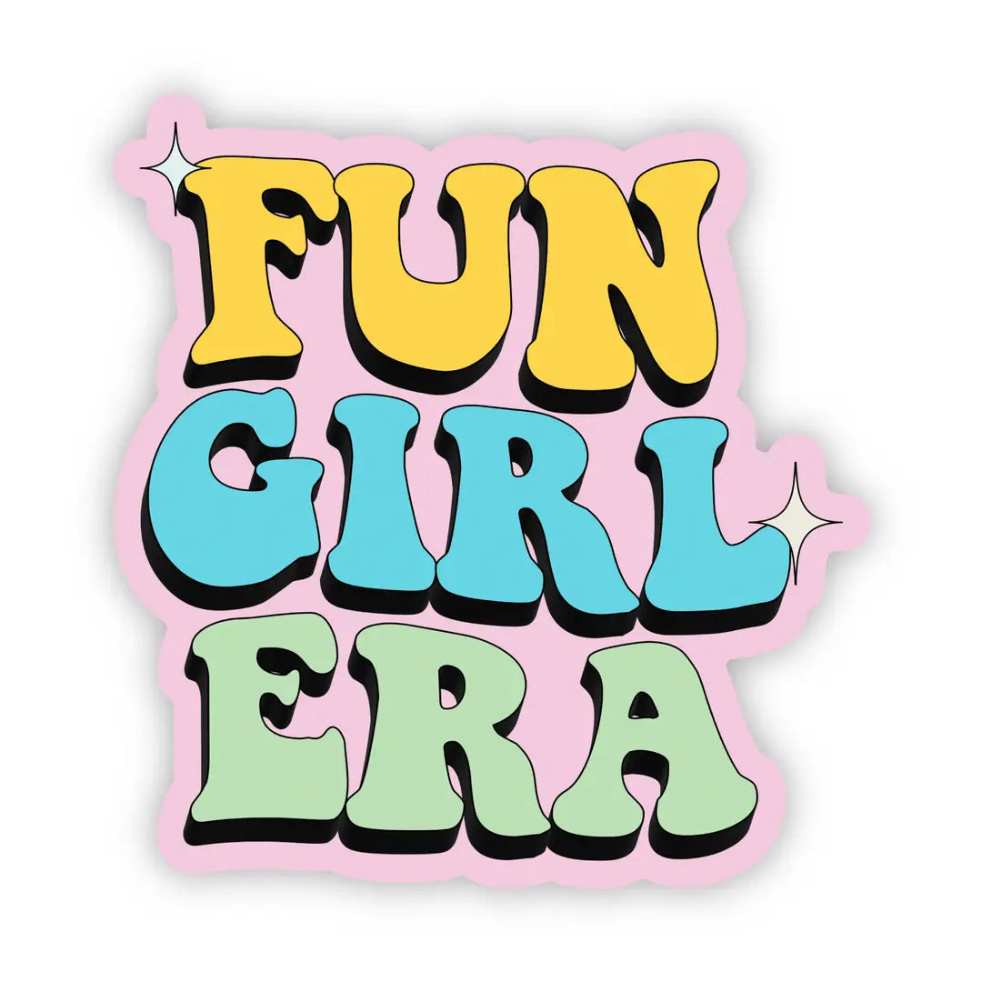 Fun Girl Sticker