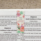Magnetic Bookmark Set Blossoms of Blessings