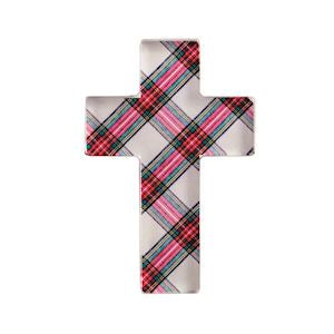 Tartan Resin Crosses