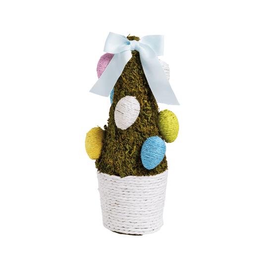 Small Moss Easter Egg Tree