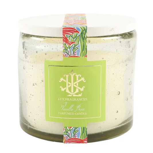 Clear Glass Vanilla Bean Candle