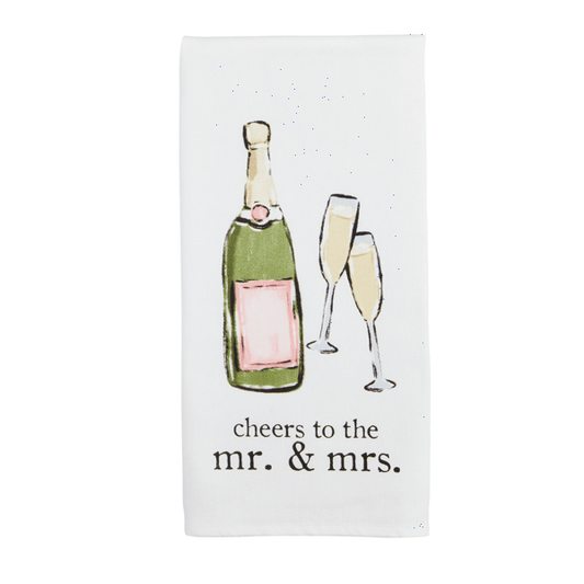 Cheers Wedding Towel