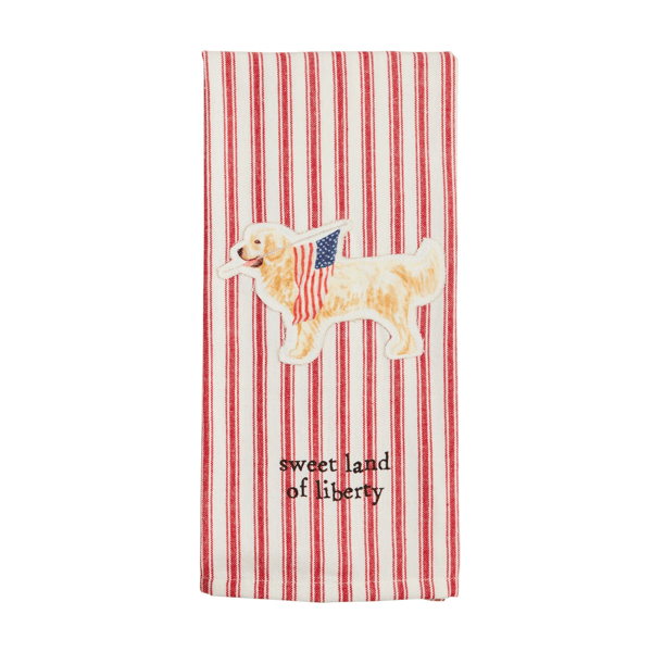 Dog Americana Towel