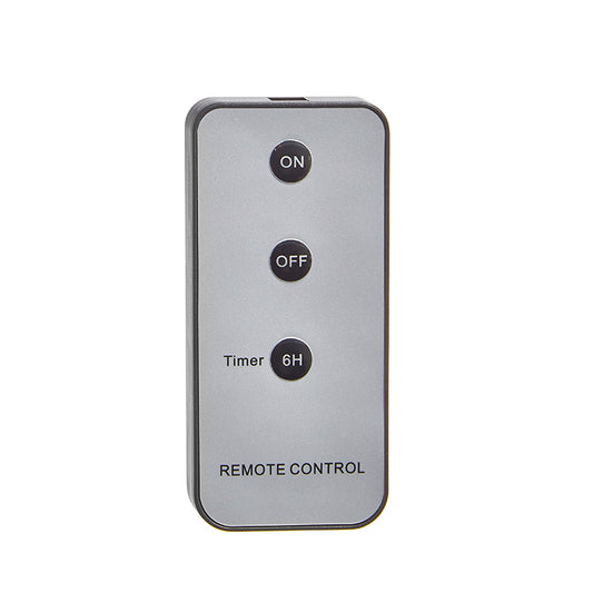 Remote control for push flame candles. 