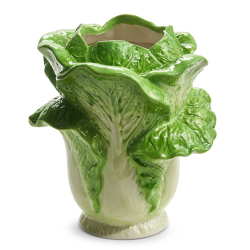 Small Green Cabbage Vase