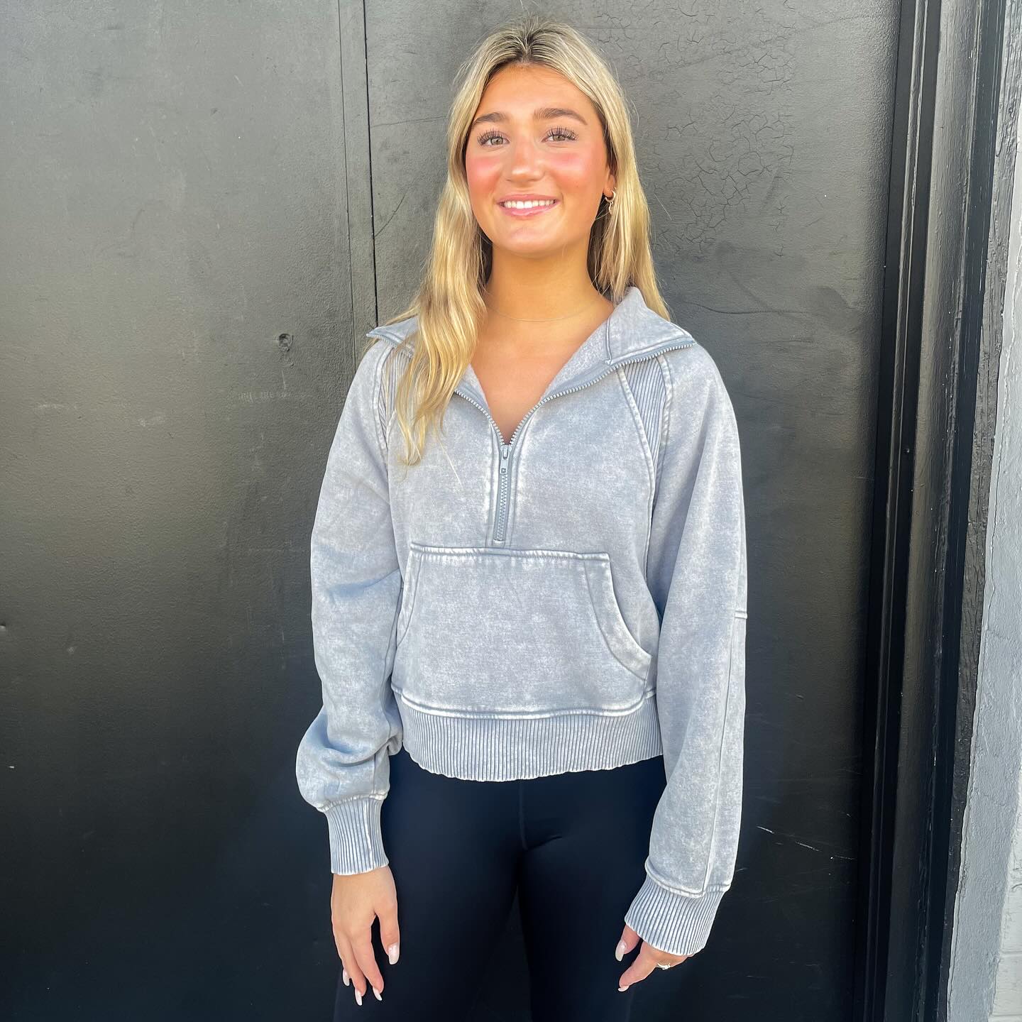 Sasha Half Zip Pullover