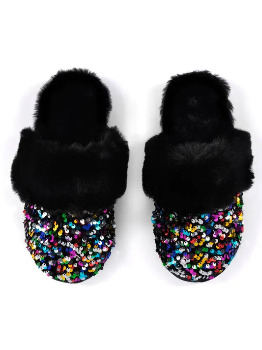 Fiesta Sequin Slippers