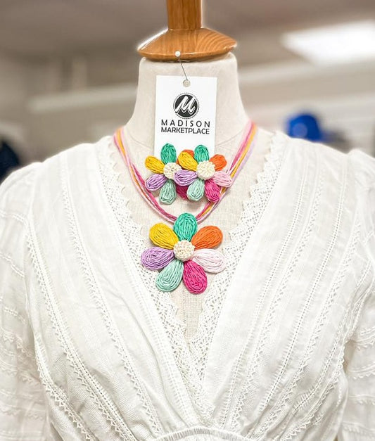 Floral Twine Necklace
