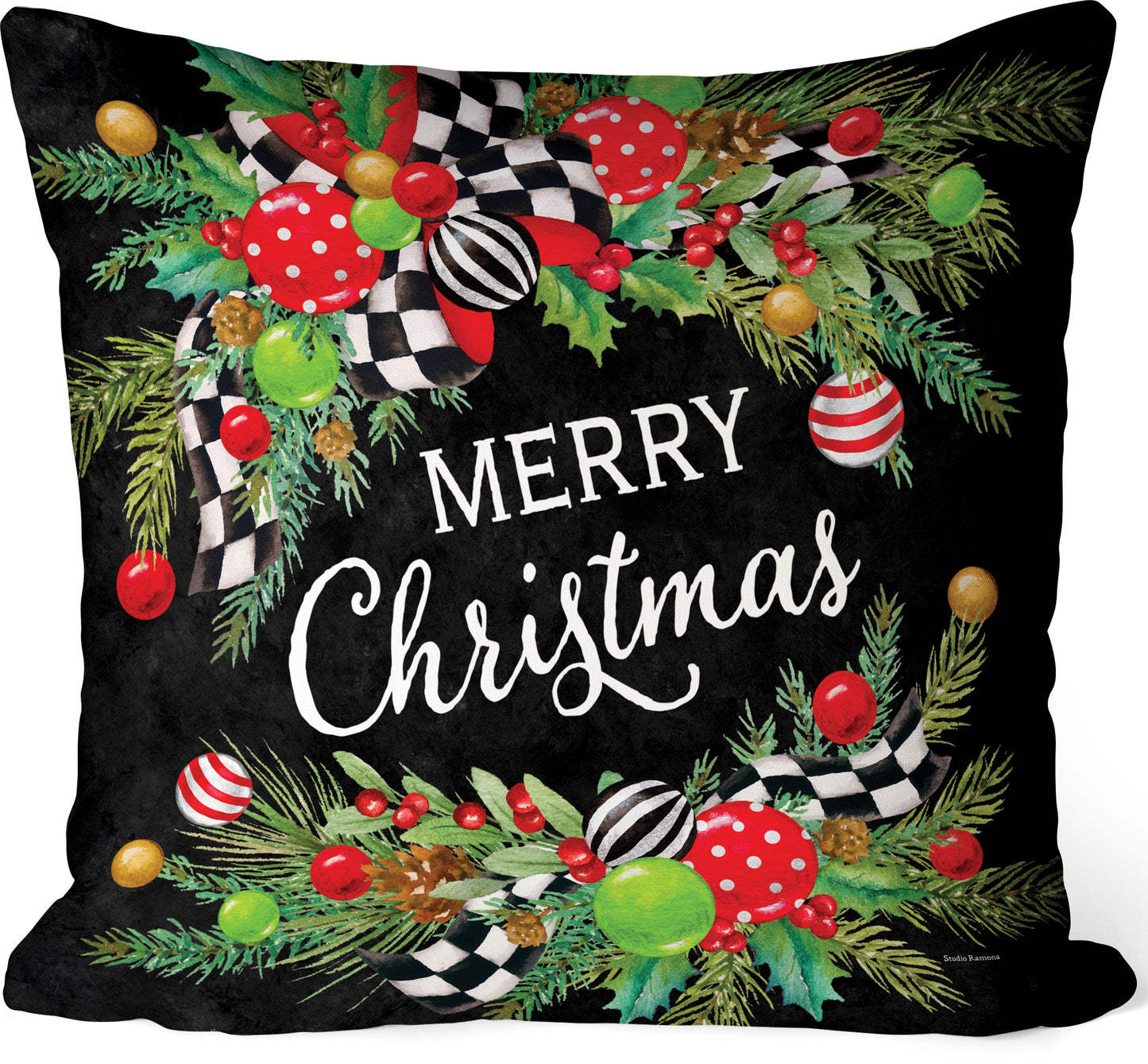 Pillow- Christmas Swag