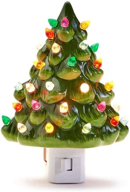 Vintage Christmas Tree Nightlight