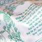 In the Garden Gospel Song Hymn Tea Towel