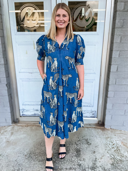 Montauk Cotton Denim Dress