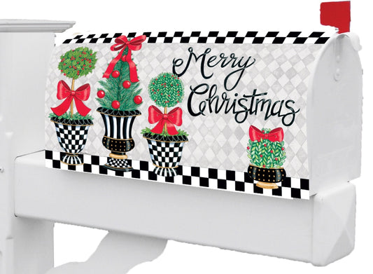 Mailbox Cover- Christmas Topiary
