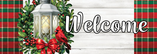Signature Sign- Cardinal Lantern