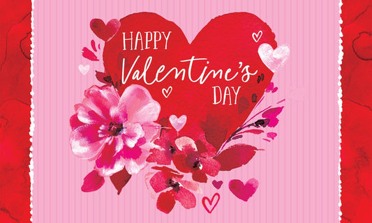 Mat- Hearts and Flowers