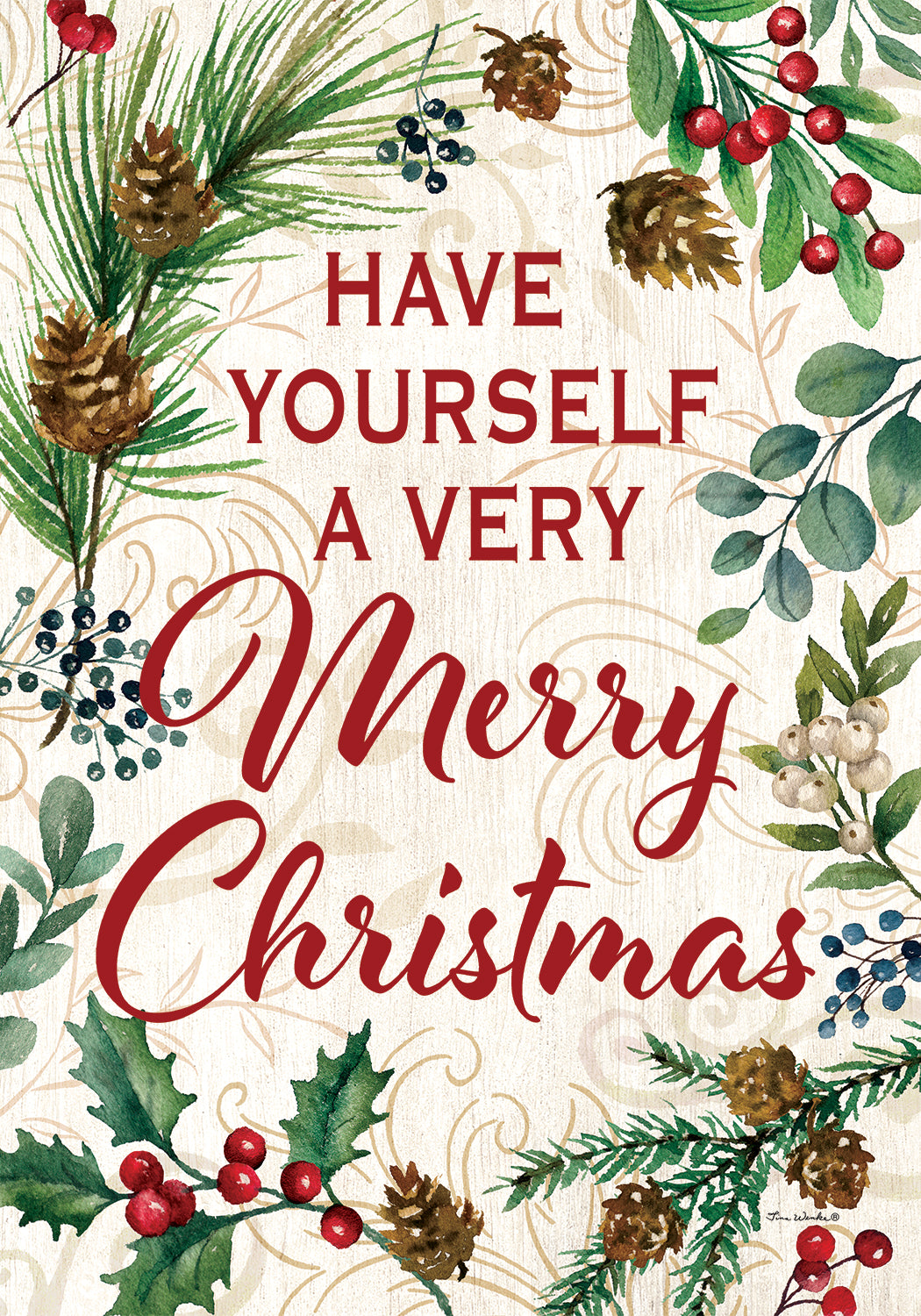 Garden Flag- Very Merry