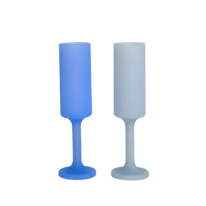 Seff Unbreakable Silicone Champagne Flutes
