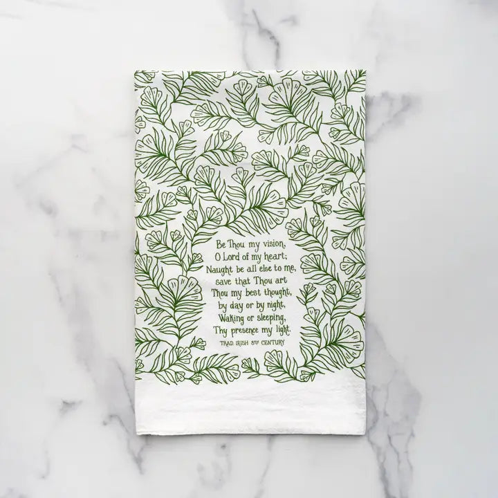 Be Thou My Vision Hymn Tea Towel