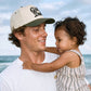 GIRL DAD Letter Embroidered on Two Tone Trucker Hat