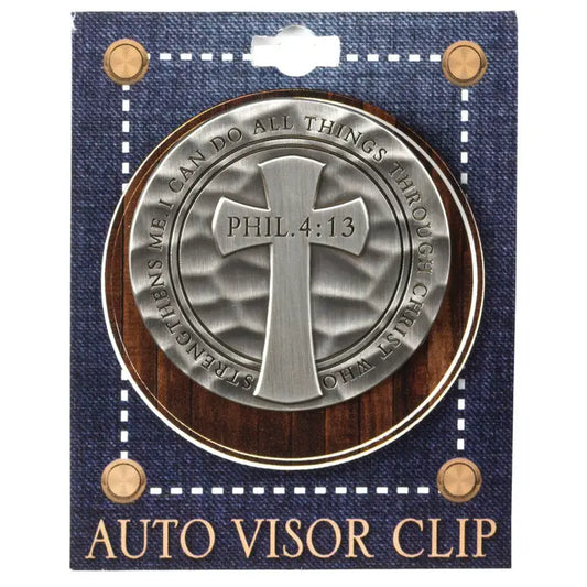 PHIL 4:13 Visor Clip