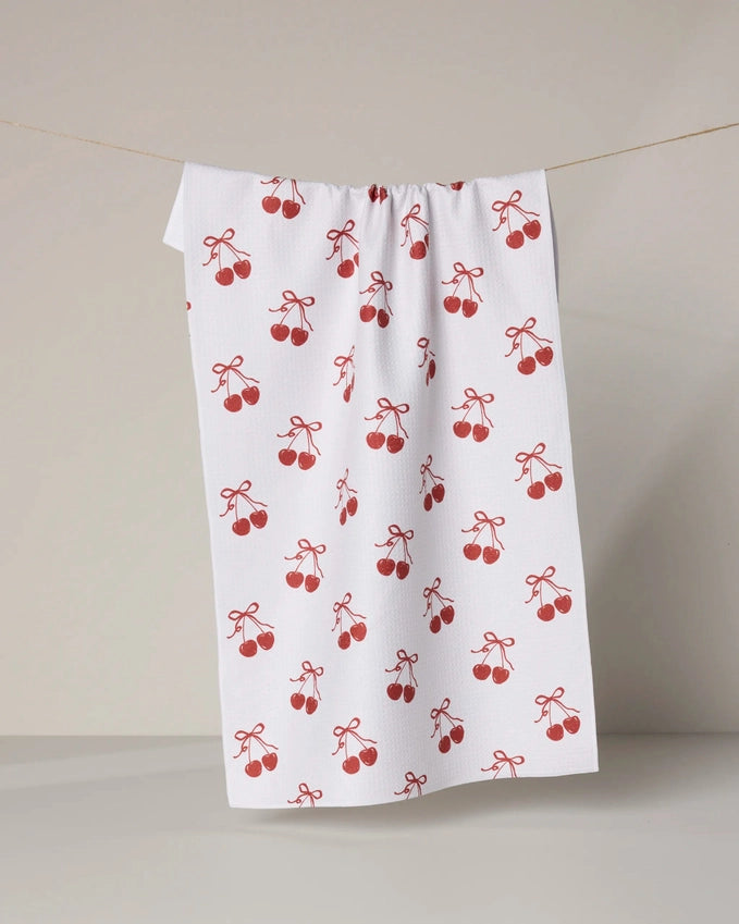 Valentine's Printed Tea Towel