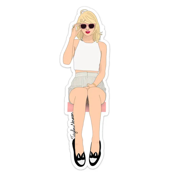 Taylor Swift Inspired Vinyl Stickers