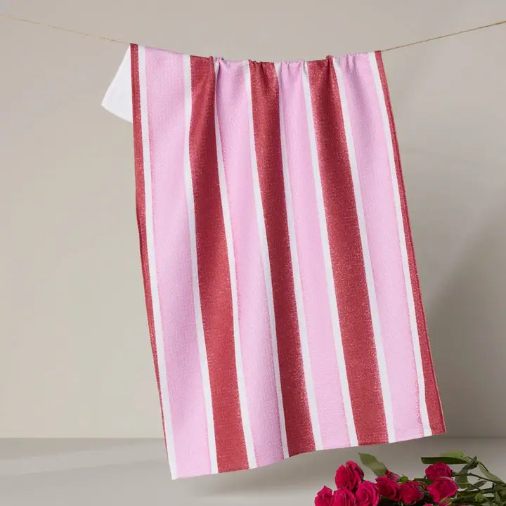 Valentine's Printed Tea Towel