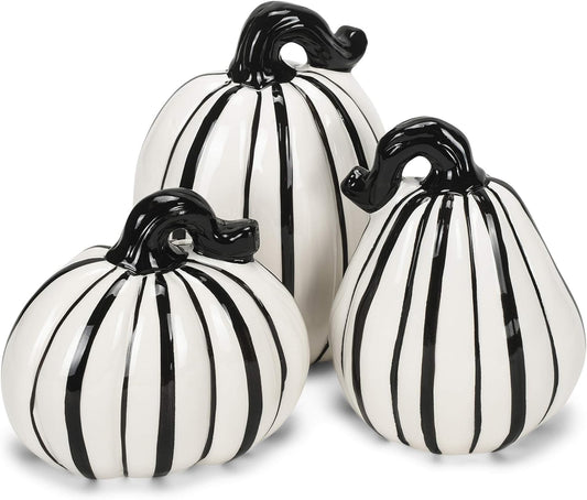 Black and White Pumpkins