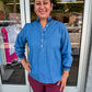 Kimberly Chambray Top