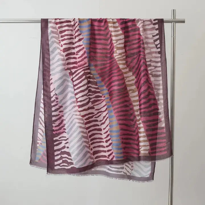 Safari Stripes Lightweight Scarf